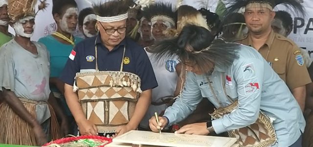 Pertamina Wujudkan SPBU Kompak Satu harga di Asmat