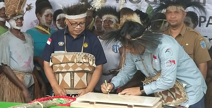 Pertamina Wujudkan SPBU Kompak Satu harga di Asmat