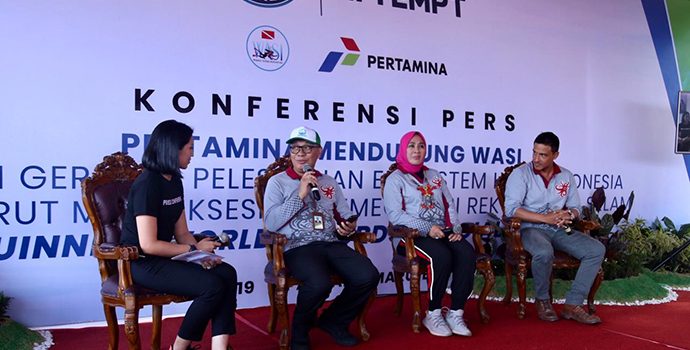 Pertamina Dukung WASI Pecahkan Rekor Dunia Selam