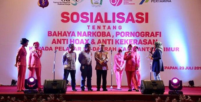 Kolaborasi Ciamik Pertamina dan Bayangkara