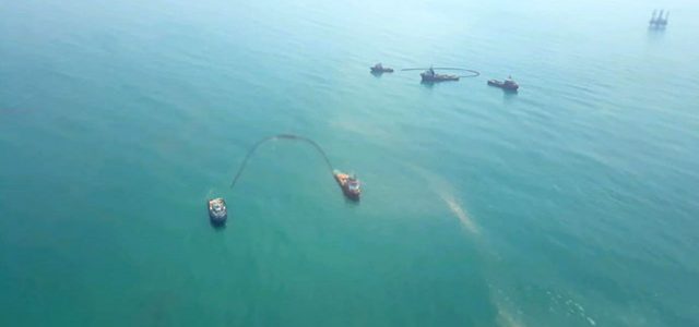 Upaya Maksimal Tim Ahli Pertamina Tangani Peristiwa di Anjungan Laut Jawa