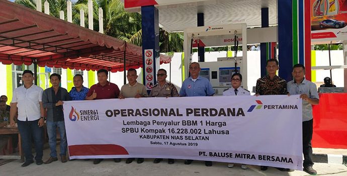 Pertamina Penuhi Target Operasikan BBM Satu Harga di Nias