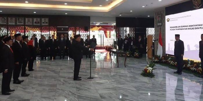 Fatar Yani Abdurrahman Dilantik Menjadi Wakil Kepala SKK Migas