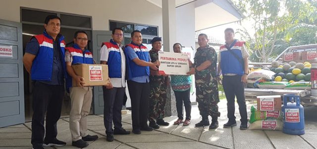Pertamina Salurkan Bantuan Untuk Pengungsi di Jayapura