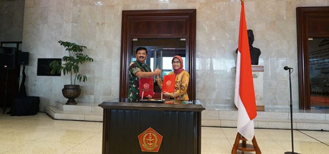TNI dan PLN Teken MoU Pengamanan dan Pemeliharaan Keandalan Sistem Ketenagalistrikan