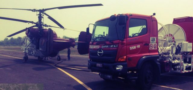 Pertamina Dukung BNPB Tangani Karhutla Riau