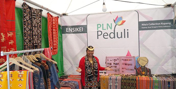 Mitra Binaan CSR PLN Peduli Pamerkan Kekayaan Budaya Indonesia di Seoul