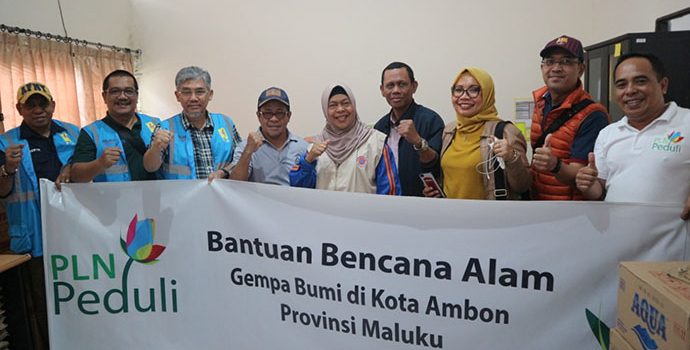 PLN Peduli dan YBM PLN Hadir Bagi Korban Gempa Ambon
