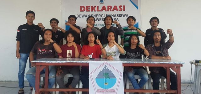 Mahasiswa Di Sulut Deklarasikan Diri Pembentukan DEM