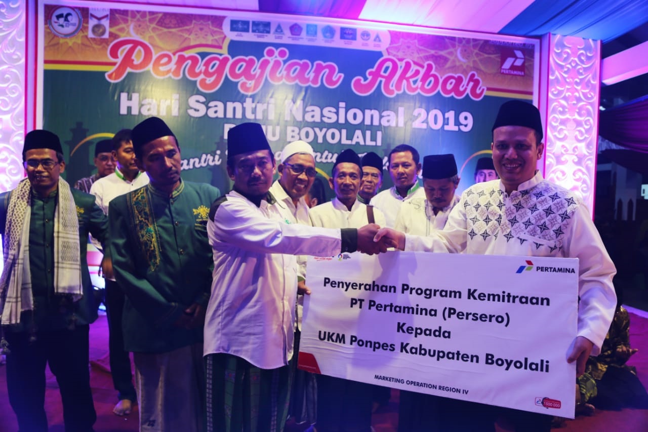 instalasi lpg non subsidi di 55 pondok pesantren, pertamina raih rekor muri