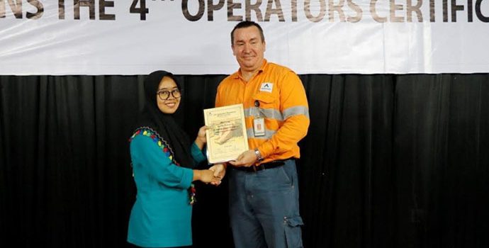 Tambang Emas Martabe Gelar Penganugerahan Sertifikasi Keahlian ke-4