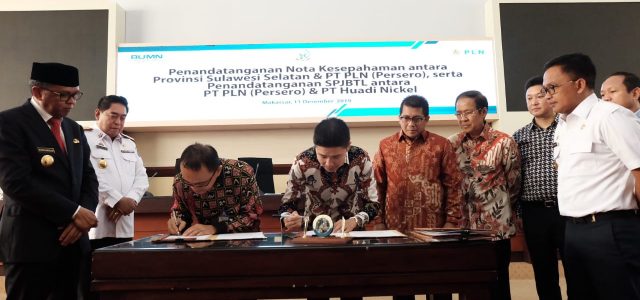 Bangun Gairah Ekonomi Daerah. PLN Teken MoU dengan Pemprov Sulsel