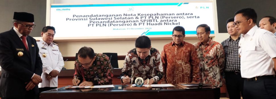 Bangun Gairah Ekonomi Daerah. PLN Teken MoU dengan Pemprov Sulsel