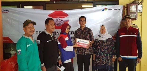 Pertamina Peduli Langsung Bantu Korban Banjir Jakarta