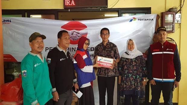 Pertamina Peduli Langsung Bantu Korban Banjir Jakarta