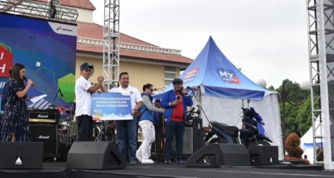 Awali Program Berbagi Berkah Mypertamina 2020 Singgah di Kota Tangerang