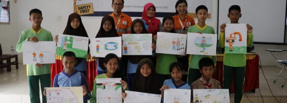 Tambang Emas Martabe Sosialisasikan Praktik K3 kepada Pelajar