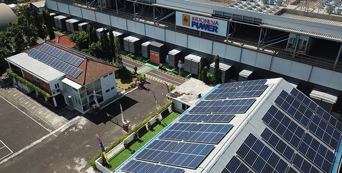 Dukung Bali Energi Bersih, Indonesia Power Resmikan PLTS Atap di Bali Power Generation Unit