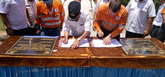PTAR Serahkan Proyek CSR Jembatan & Fasilitas Produksi Jagung Senilai Rp 1 Miliar