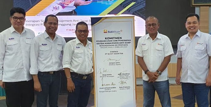Demi GCG, PTBA Terapkan Manajemen Anti Suap
