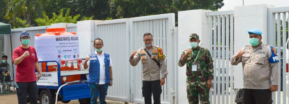 Peduli Covid-19, Pertamina Foundation Luncurkan Wastafel Keliling
