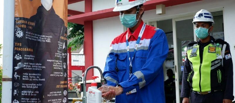 Cegah COVID-19 , Pertamina Lubricants Sterilisasi Area Produksi