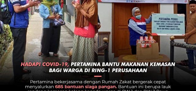 Dari Jakarta hingga Jayapura, Pertamina Perluas Bantuan Masker hingga Sembako