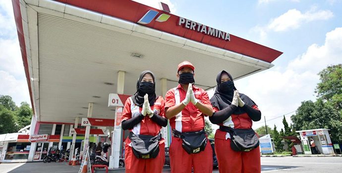 Cegah Penyebaran Corona Di SPBU, Pertamina Tambah Prosedur Pelayanan