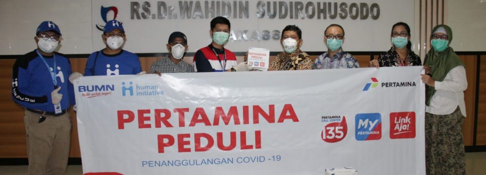 Pertamina Salurkan Ribuan Bantuan untuk Cegah Covid-19