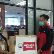 Pertamina  Salurkan Bantuan 15.000 Masker Untuk Puskesmas dan Posyandu Se-Jakarta Utara