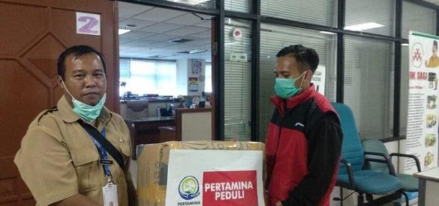Pertamina Salurkan Bantuan 15.000 Masker Untuk Puskesmas dan Posyandu Se-Jakarta Utara