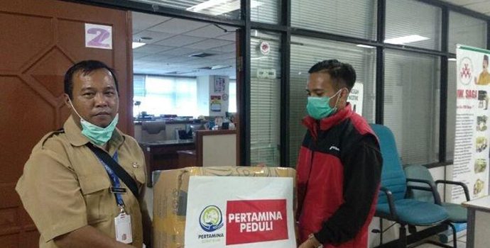 Pertamina Salurkan Bantuan 15.000 Masker Untuk Puskesmas dan Posyandu Se-Jakarta Utara