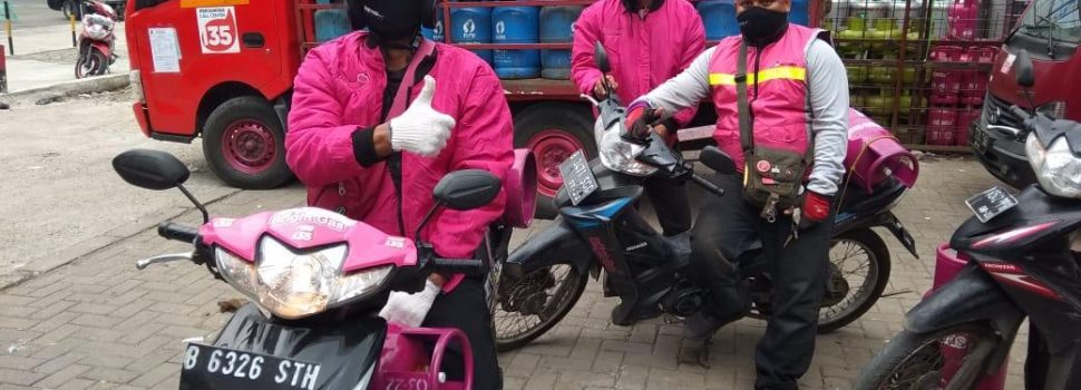 Pertamina Penuhi Kebutuhan LPG Masyarakat Jakarta, dengan Layanan Pesan Antar 