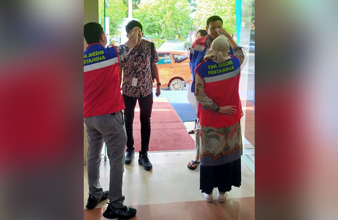pertamina serius cegah penyebaran covid-19