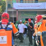 pertamina siapkan ratusan liter disinfektan untuk sterilkan 31 titik fasum di semarang