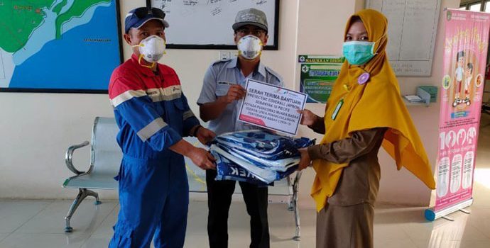 Peduli Covid-19 SKK Migas – KKKS Beri Bantuan Alkes