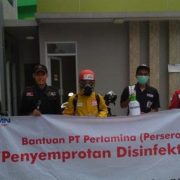 Pertamina Sterilkan 15 SPBU Di Yogyakarta dengan Disinfektan