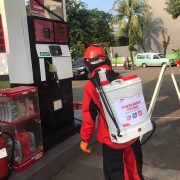 Pertamina & Hiswana Migas Tuntaskan Disinfeksi 600 SPBU di JBB