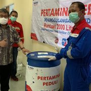 Sinergi Pertamina – Unpad, Produksi Hand Sanitizer untuk Kegiatan Sosial