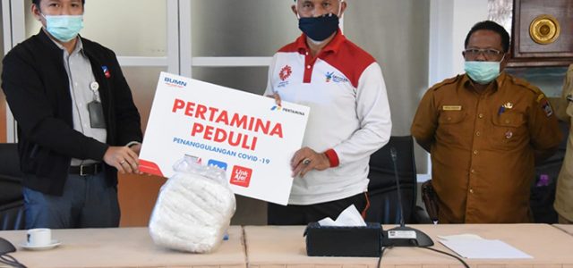 Kebutuhan APD Melonjak, Pertamina Bantu RS Rujukan Padang