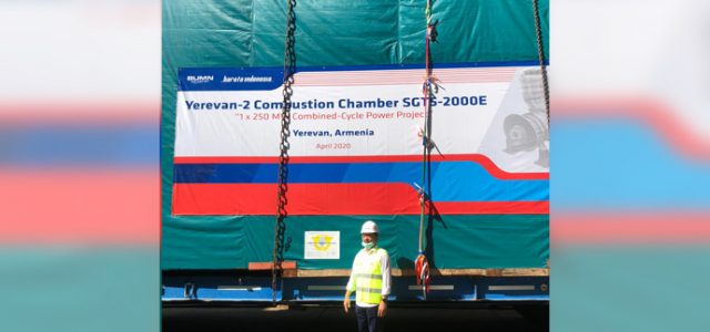 Barata Indonesia Ekspor Combustion Chambe ke Armenia