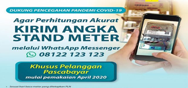 Permudah Layanan, PLN Siapkan WhatsApp untuk Lapor Meter Mandiri