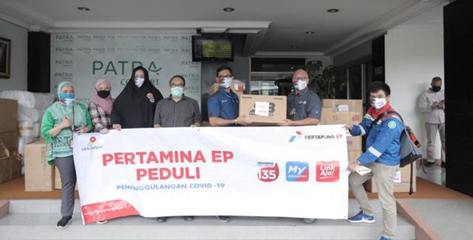 Pertamina EP Libatkan Mitra Binaan Salurkan Bantuan