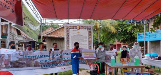 PHE Ogan Komering & PHE Raja Tempirai, Bantu Garda Terdepan Penanganan Covid-19