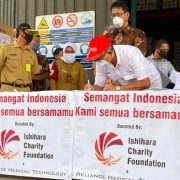 Yayasan Bukit Asam Terima Bantuan Alkes dari Mitranya Ishara Charity Foundation