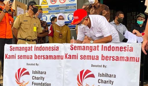 Yayasan Bukit Asam Terima Bantuan Alkes dari Mitranya Ishara Charity Foundation