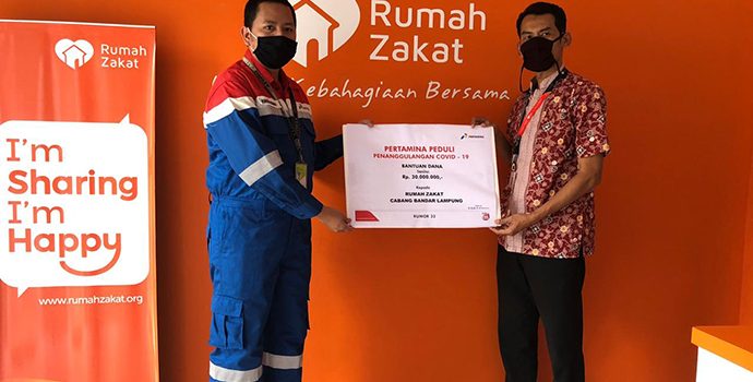 Pertamina Ajak Masyarakat Panjang Lampung Hidup Bersih dan Sehat