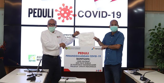 Dukung Operasional Pertamina Selama Covid-19, APROBI Bantu APD