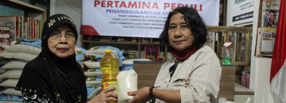 Pertamina Beri Bantuan Sembako dan Alat Ibadah ke Veteran Pejuang RI