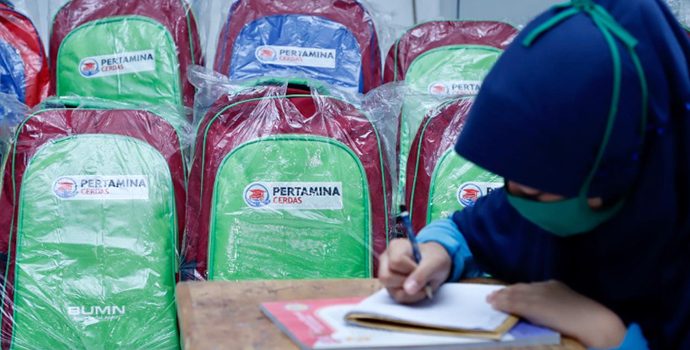 Pertamina Peduli Berbagi Bersama 500 Anak Yatim